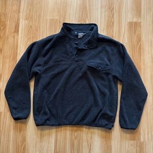 Vintage Eastern Mountain Sports EMS Polartec Fleece Snap Pullover- Men’s Large